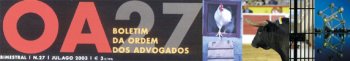 Boletim da Ordem dos Advogados n� 27